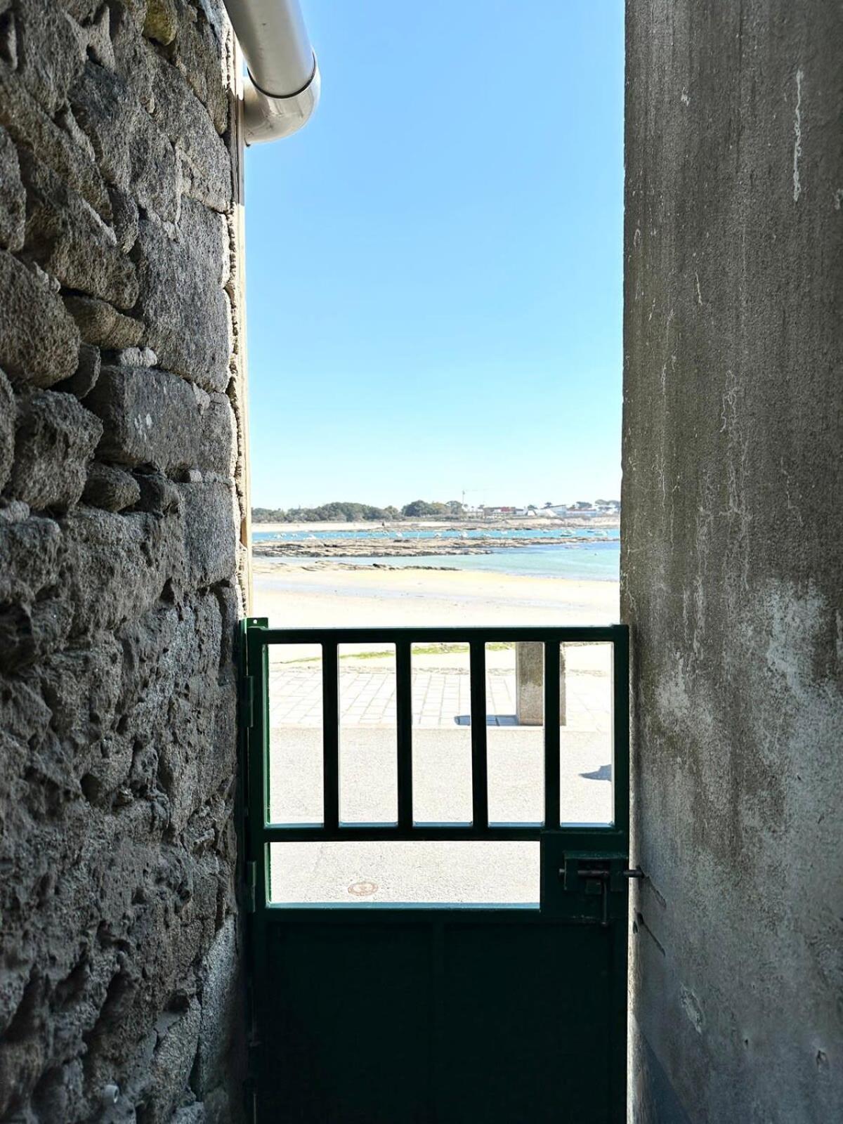 Maison De Pecheur Atypique Les Pieds Dans L'Eau Ploemeur Exteriér fotografie